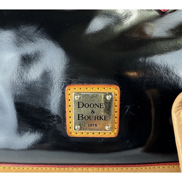Dooney & Bourke Black and Tan Women's Bag Set - Picture 4 of 16